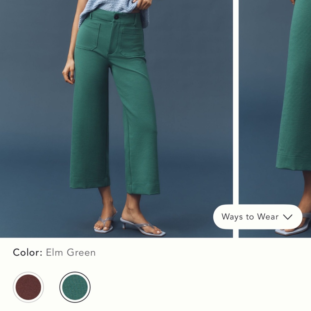 Colette Knit Crop Maeve Pants